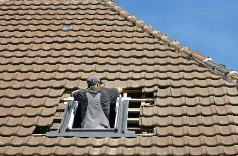 Pose de velux - Chamant